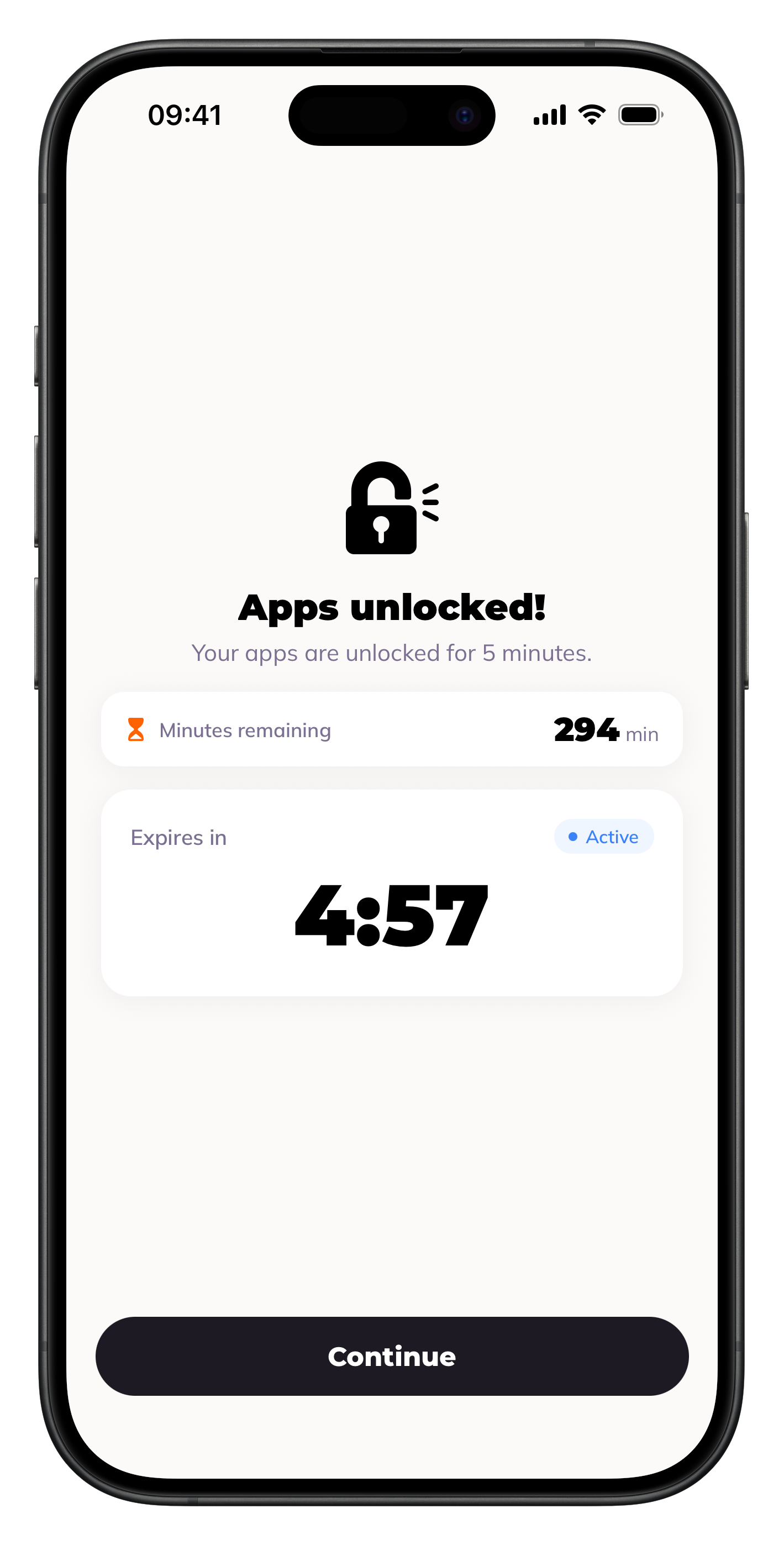 Unlock your apps